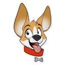 Стикеры Корги в Telegram