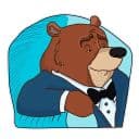 Стикеры Медведь в Telegram