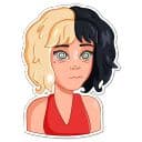 Стикеры Круэлла в Telegram