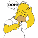 Стикеры The Simpson в Telegram