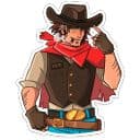 Стикеры Джон и Хуан в Telegram