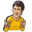Стикеры Брюс Ли в Telegram