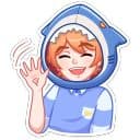 Стикеры Рыжик Феликс в Telegram