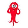 Красный Осьминожка