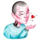 Стикеры Азиатская история любви в Telegram