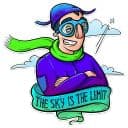 Стикеры Flyder в Telegram