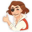 Стикеры Роджер в Telegram