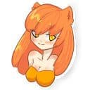 Стикеры Рыжик в Telegram