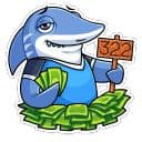 Стикеры Акулыч в Telegram
