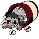 Стикеры Любовь опоссумов в Telegram