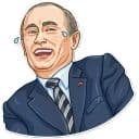 Стикеры Путин в Telegram