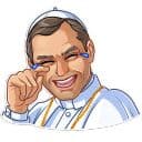 Стикеры Молодой Папа в Telegram