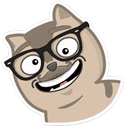Стикеры Hipstocat ( ) в Telegram