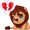 Стикеры Leo в Telegram