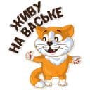 Стикеры Рыжий котик в Telegram