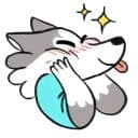 Стикеры Волк Франк в Telegram