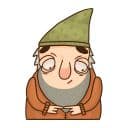 Стикеры Вредный гном в Telegram