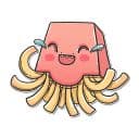 Стикеры Осьминог-фри в Telegram