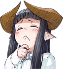 Стикеры Horned girl's collection vol.2 ( ) в Telegram