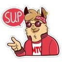 Стикеры МТС Хайпбисты в Telegram