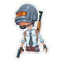 Стикеры PUBG в Telegram