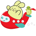 Стикеры Fat Rabbit Farm в Telegram