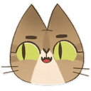 Стикеры Nafanya the cat в Telegram