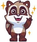 Стикеры Ральф в Telegram
