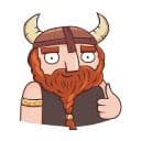Стикеры Викинги в Telegram