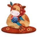 Стикеры Марфа из Пирогово в Telegram
