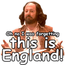 Стикеры Вильям наш Шекспир в Telegram