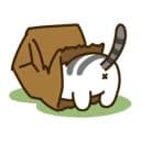 Стикеры Neko Atsume в Telegram