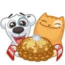 Стикеры Украина ВКонтакте в Telegram