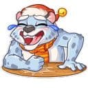Стикеры Ирбис в Telegram