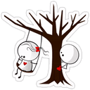 Стикеры Nadia в Telegram