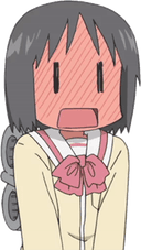 Стикеры nichijou в Telegram