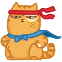 Стикеры Кот Persik ver.1 в Telegram