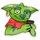 Стикеры Троллян в Telegram
