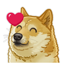 Стикеры Doge в Telegram