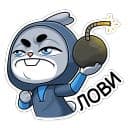 Стикеры Банзайка в Telegram