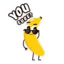 Стикеры Openprovider Banana в Telegram