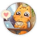 Стикеры ВК Мобайл в Telegram