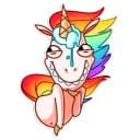 Стикеры Сумасшедший пони в Telegram
