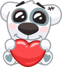 Стикеры Медвежонок Spotty ver.FULL в Telegram