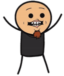 Стикеры Cyanide and Happiness в Telegram