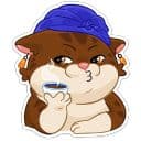 Стикеры Купеческий кот в Telegram