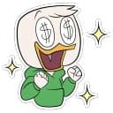 Стикеры Утиные истории в Telegram