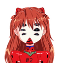 Стикеры Evangelion в Telegram