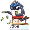 Стикеры Пират Orca88! в Telegram