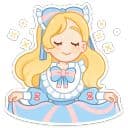 Стикеры Долли в Telegram